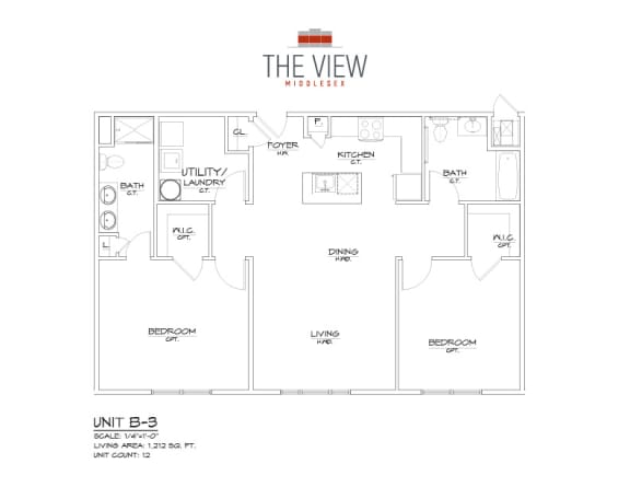 Floor Plan  Unit B-3
