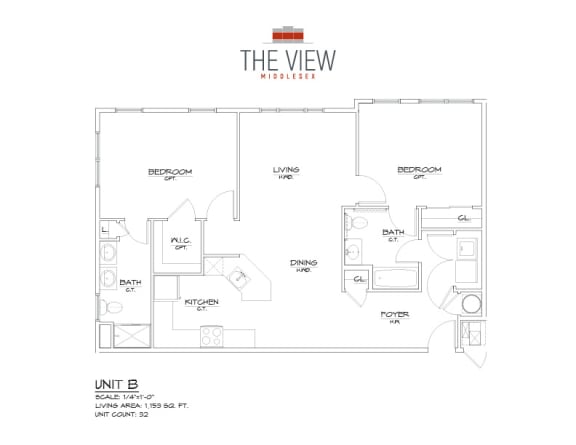 Floor Plan  Unit B