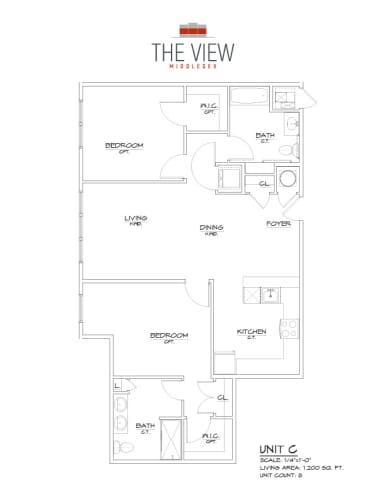 Floor Plan  Unit C