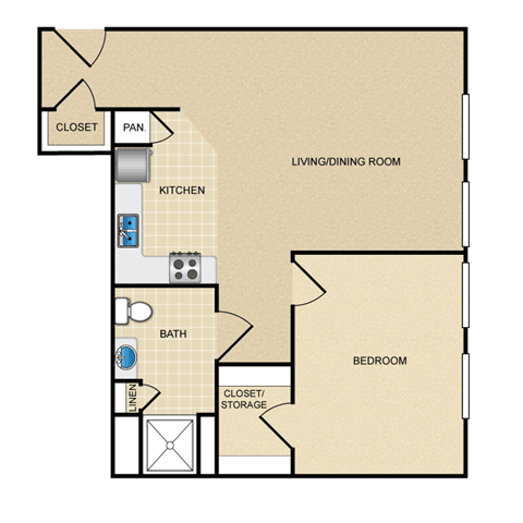 Floor Plan  the floor plan apartments
