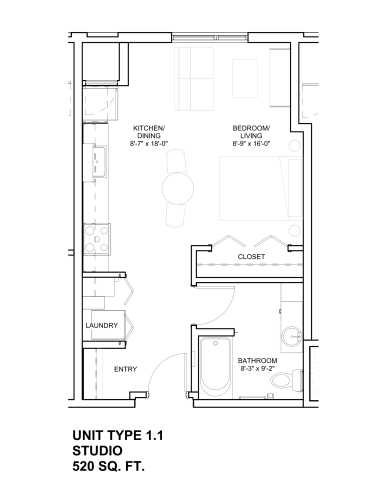 Floor Plan  Studio