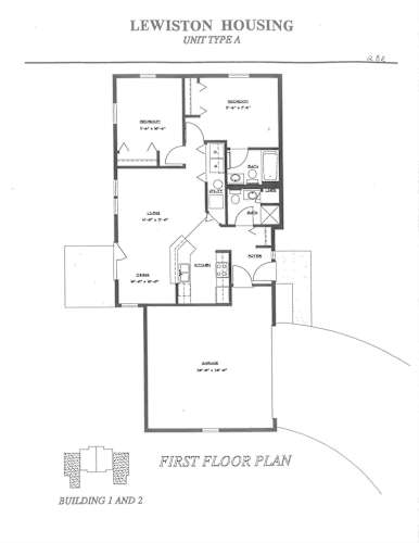 Floor Plan  GV 2-BR