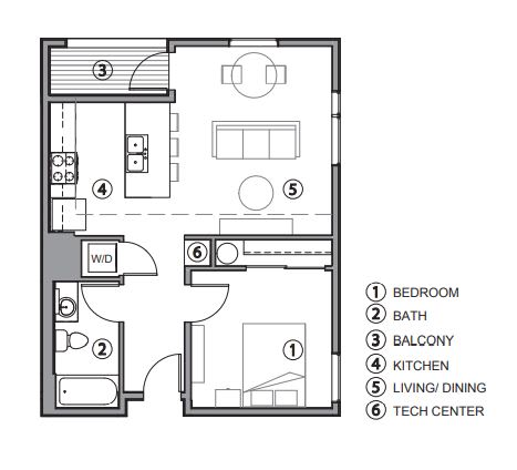 Floor Plan  floor plan photo of the commons & the landing at southgate in minneapolis, mn