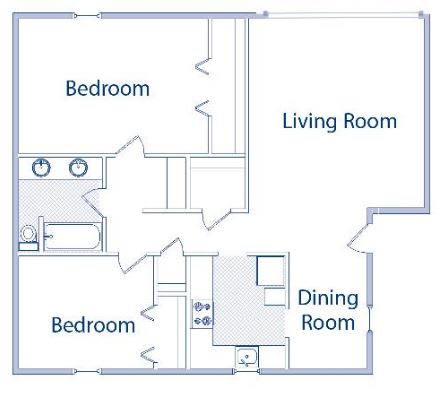 Floor Plan  2x1
