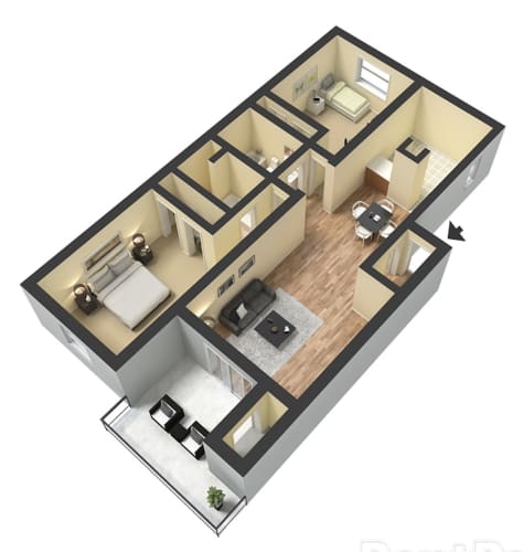 Floor Plan  the oyster 5000 sq ft apartment floor plan