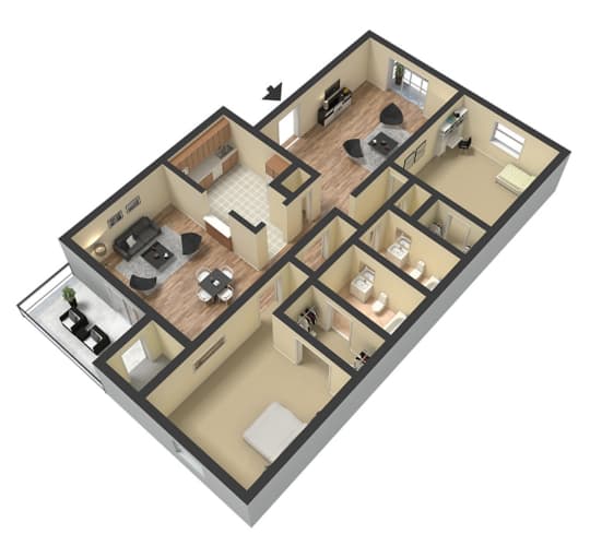 Floor Plan  the oxford dollhouse floor plan