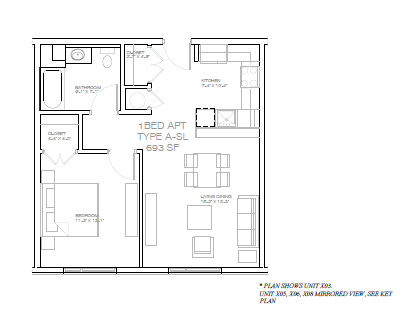Floor Plan  the floor plan of the third level of the home