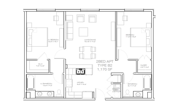 Floor Plan  the floor plan of the second floor