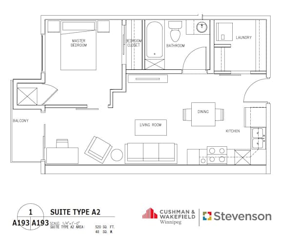 Floor Plan  a floor plan of our apartments