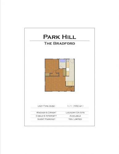 Floor Plan  floor plan of the park hill the