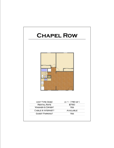Floor Plan  the chapel row floor plan  plans