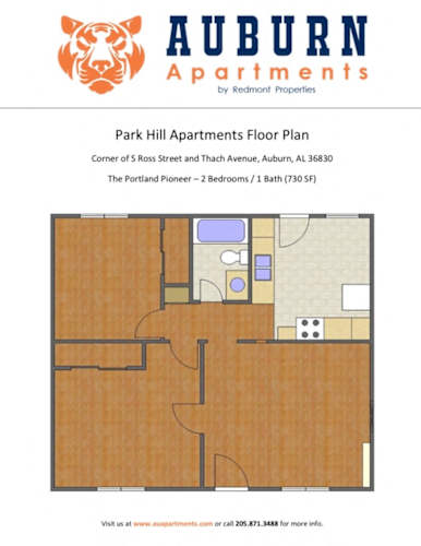 Floor Plan  floor plan of a 1 bedroom apartment