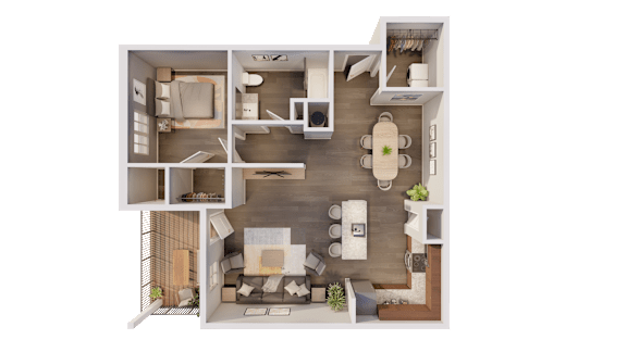 Floor Plan  a bedroom floor plan of a 3103 sq ft apartment