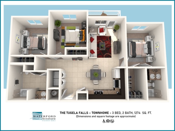 Floor Plan  THE TUGELA FALLS