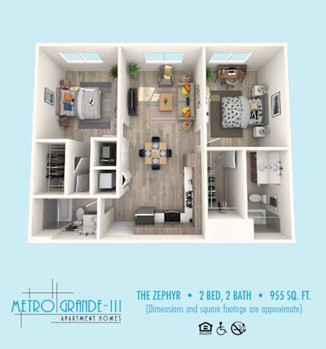 Floor Plan  the falls floor plan  1 bedroom  1190 sq ft
