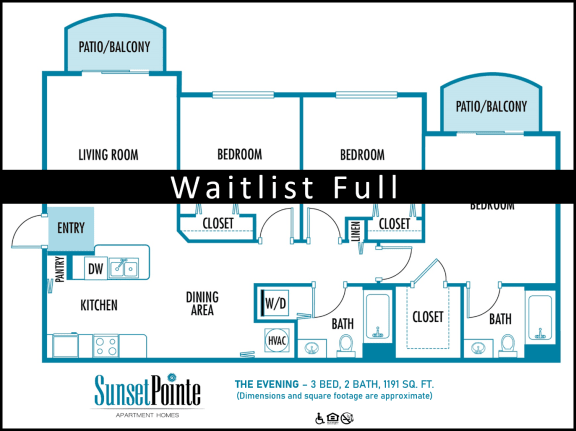 Floor Plan  THE EVENING *