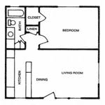 Floor Plan  an image of a diagram of a floor plan of a house