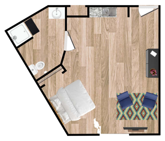 Floor Plan  Studio A