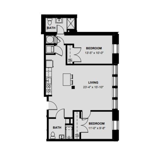 Floor Plan  a floor plan of a 10000 sq ft apartment