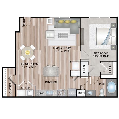 Floor Plan  Crown Point