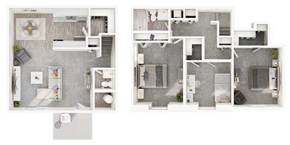 Floor Plan  3-Bedroom