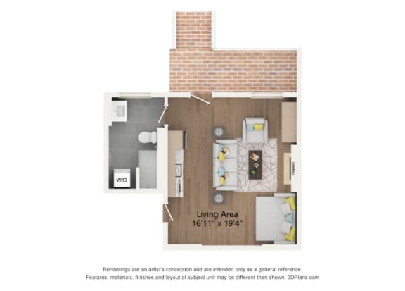 Floor Plan  THe Edgar 001 Floor Plan