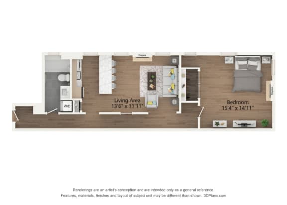Floor Plan  The Edgar Floor Plan 303