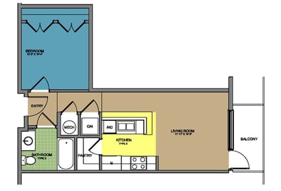 Floor Plan  The Masonry Old Stone Row Floor Plan
