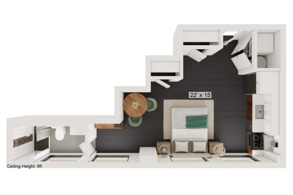 Floor Plan  bedroom floor plan an in 2d