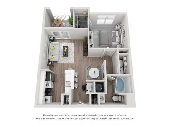 Floor Plan  Chamble CLASSIC PLUS Floor Plan at Vue at Embry Hills, Atlanta, GA, 30042