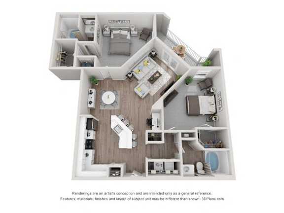 Floor Plan  Shallowford ELITE Floor Plan at Vue at Embry Hills, Atlanta, GA