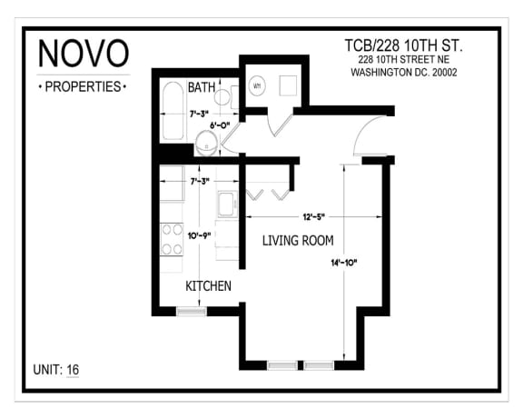 Floor Plan  Unit 16