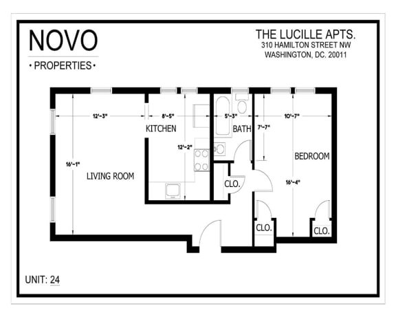 Floor Plan  the floor plan of the loophole apartments