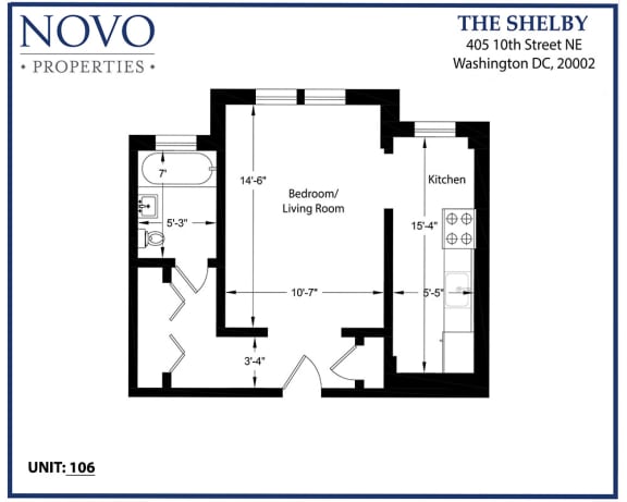 Floor Plan  Unit 106