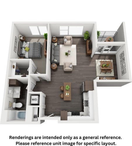 Floor Plan  a1 floor plan the residences at towne apartments