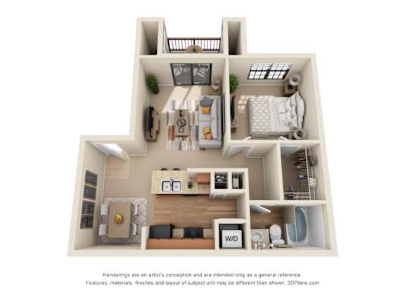 Floor Plan  Tangier Floorplan at Montecito Pointe Apartments, Nevada