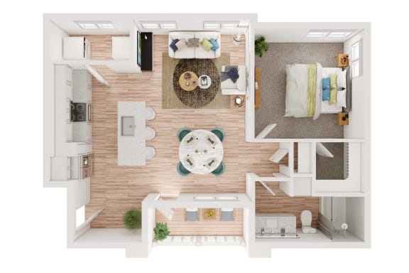 Floor Plan  A3 Floor Plan at Elevation at the Village, Arizona, 85295