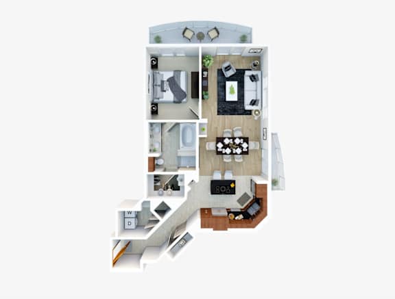 Floor Plan  bedroom floor plan of a 2100 sq ft apartment