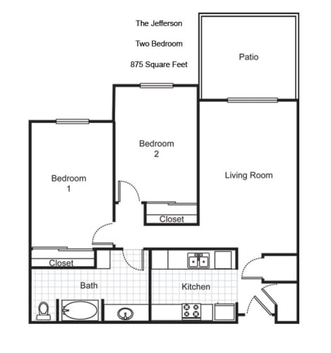 Floor Plan  The Jefferson