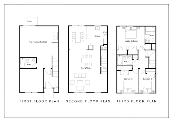 Floor Plan  floor plan of the third floor