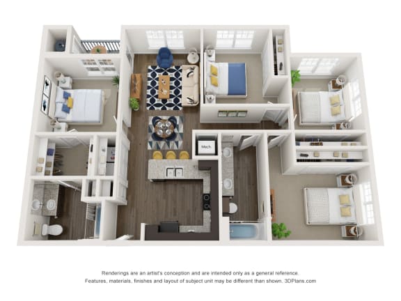 Floor Plan  D1