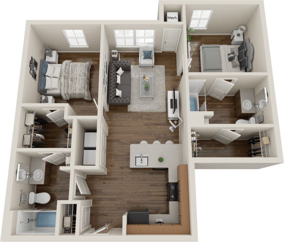 Floor Plan  B2