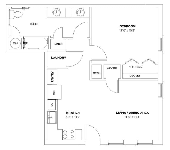Floor Plan  Murphy floorplan