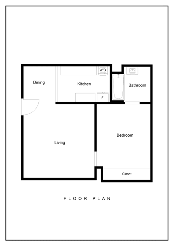 Floor Plan  a blueprint of a floor plan of a house