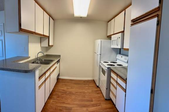 Floor Plan  Park Stanton Place Two Bedroom kitchen