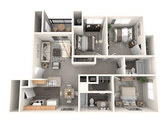 Floor Plan  Reserve at Centerra Tabor 3x2 floorplan