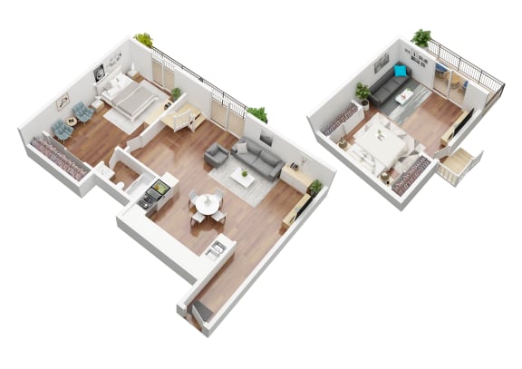 Floor Plan  Sardina Loft Floorplan Oxnard Terrace