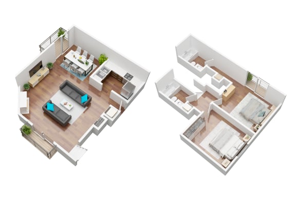 Floor Plan  ArubaTownhomes