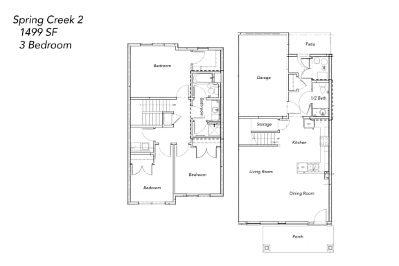Floor Plan  the floor plan of spring creek 2