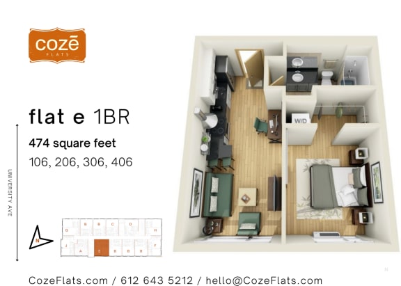 Floor Plan  Flat E Floor Plan